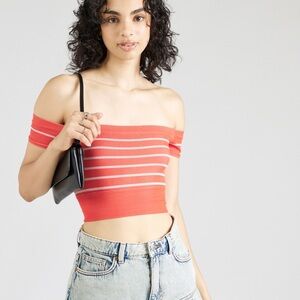 BDG Urban Outfitters Shirt in Orange Red